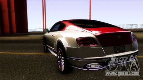Bentley Continental SS 17 for GTA San Andreas