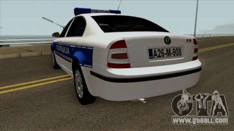 Skoda SuperB Policija Republike Srpske for GTA San Andreas