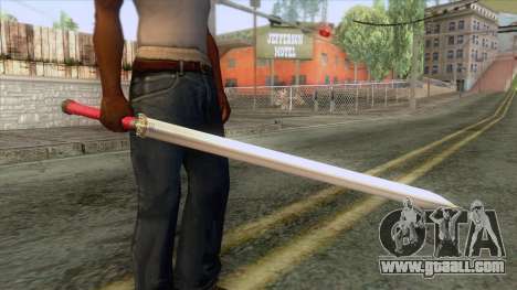 Traditional Chinese Sword v2 for GTA San Andreas