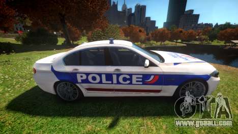 BMW Police Nationale for GTA 4