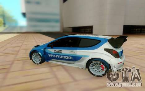 Hyundai i20 for GTA San Andreas