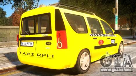 Dacia Logan MCV Taxi for GTA 4