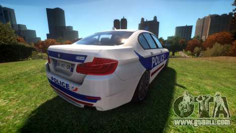 BMW Police Nationale for GTA 4