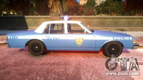 1985 Chevrolet Caprice NYPD Police for GTA 4