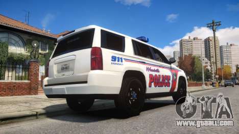 Chevy Tahoe police for GTA 4