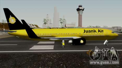 Boeing 737-800 Juank Air for GTA San Andreas