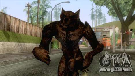 The Witcher 3 - Werewolf for GTA San Andreas
