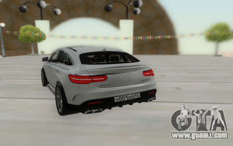 Mersedes-Benz GLE63 for GTA San Andreas