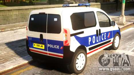 Peugeot Bipper Police for GTA 4