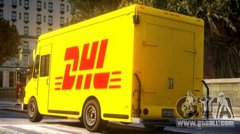 DHL TNT Skins for Boxville for GTA 4