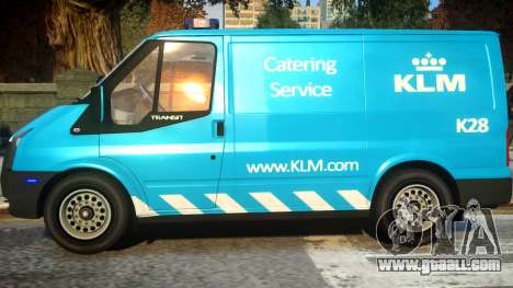 Ford Transit Catering Service KLM for GTA 4