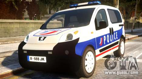 Peugeot Bipper Police for GTA 4