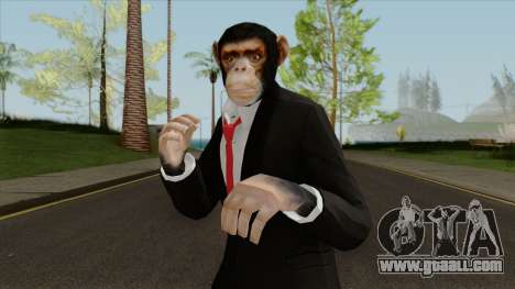 Business Monkey Mesh Mod From Grand Theft Auto V for GTA San Andreas