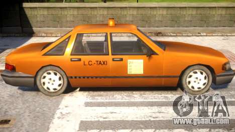 GTA III Taxi for IV v1.0 for GTA 4