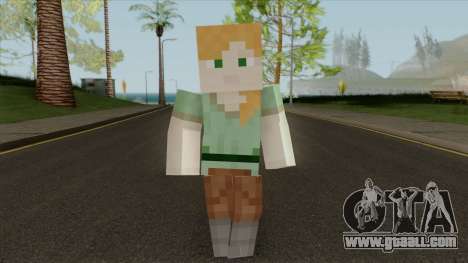 Alex x3 Minecraft for GTA San Andreas