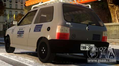 Fiat Uno com Escada for GTA 4