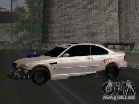 BMW M3 E46-DAYZ for GTA San Andreas