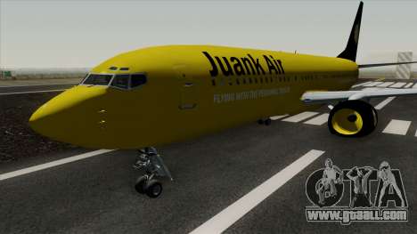 Boeing 737-800 Juank Air for GTA San Andreas