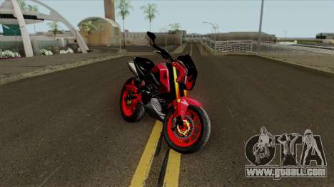 Honda MSX Modified red for GTA San Andreas