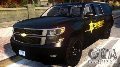 2015 Suburban Target Zero Units Police for GTA 4