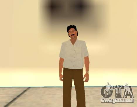 Pablo Emilio Escobar by MFR for GTA San Andreas
