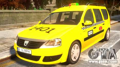 Dacia Logan MCV Taxi for GTA 4