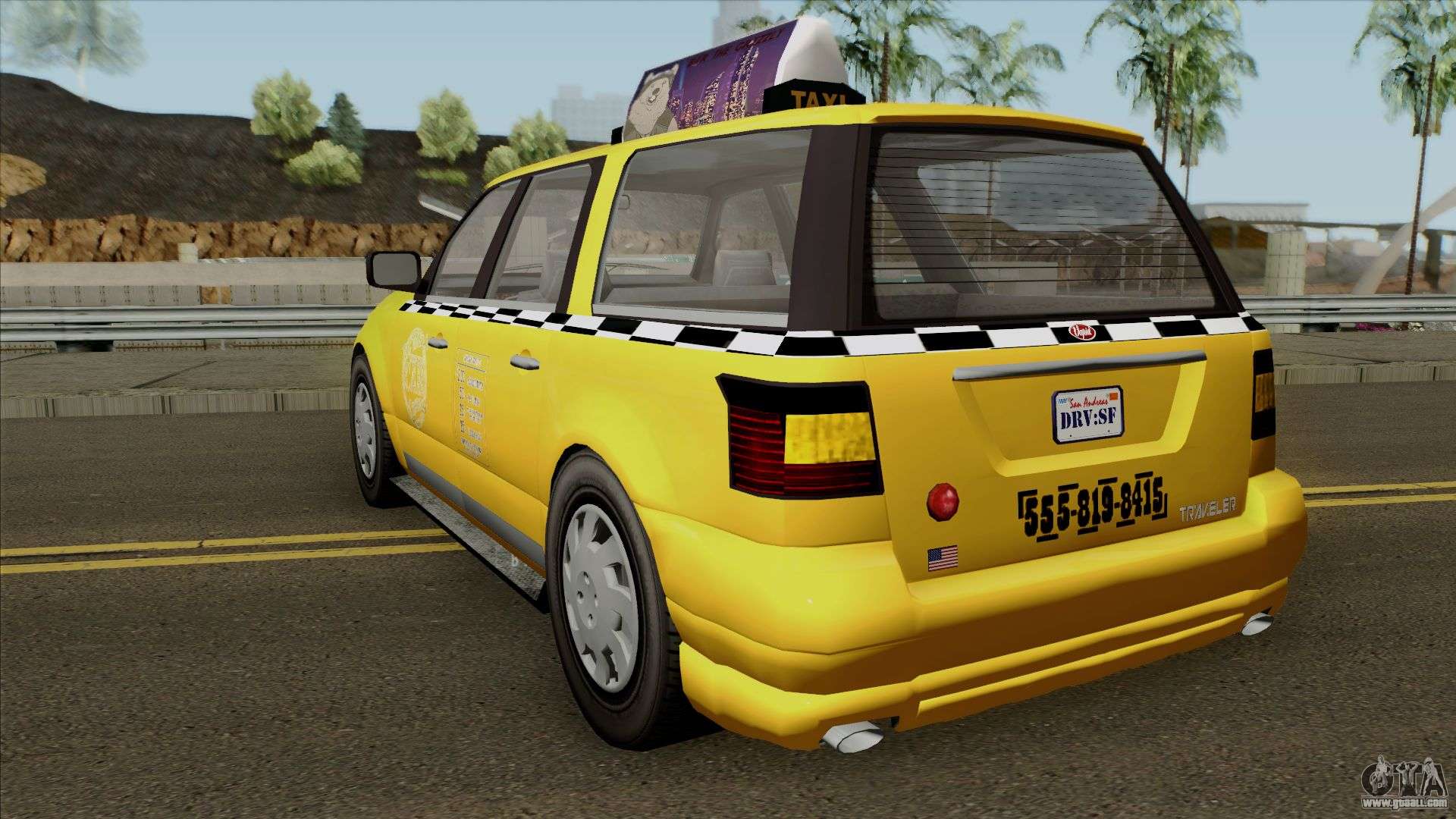 Gta 5 taxi for gta sa фото 13