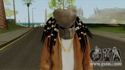 Predator Mask From Mortal Kombat X for GTA San Andreas