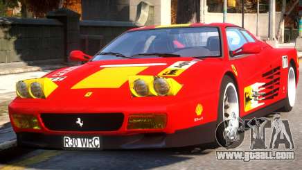 Ferrari 512 TR Evo Testarossa Rel for GTA 4