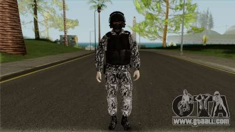 The employee of SOBR for GTA San Andreas