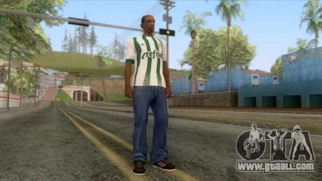 Palmeiras - Away T-Shirt for GTA San Andreas