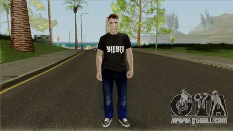 Justin Bieber for GTA San Andreas