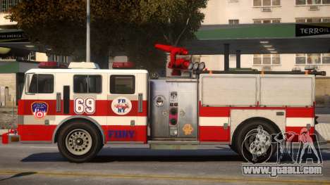 Fire Truck Real New York for GTA 4