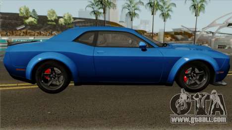 Dodge Challenger Demon 2017 for GTA San Andreas