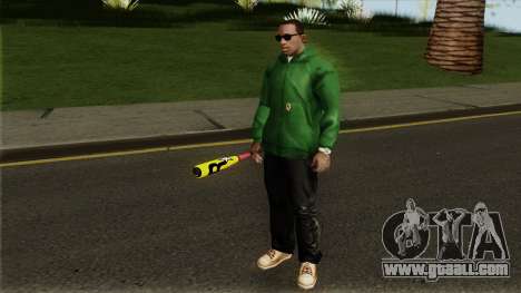 The bit with the logo of Rockstar Games for GTA San Andreas