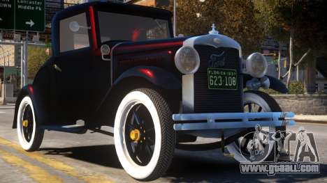 Ford Coupe 1927 V2 for GTA 4