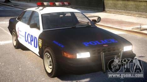 GTA 5 Vapid Police for GTA 4