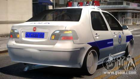 Fiat Albea Turk Police for GTA 4
