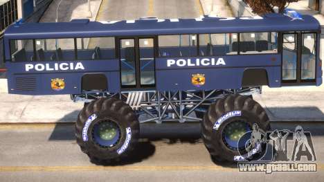 Bus Monster Truck V3 for GTA 4