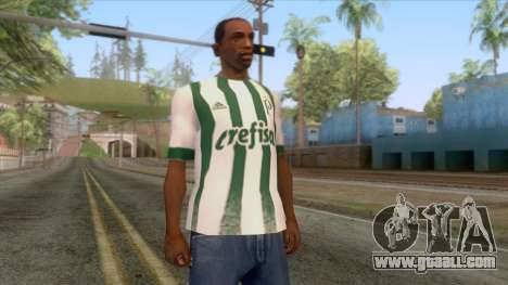 Palmeiras - Away T-Shirt for GTA San Andreas