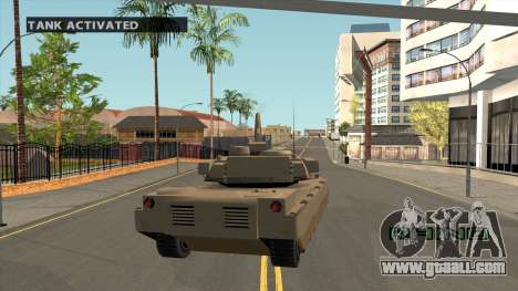 Spawn Tank for GTA San Andreas