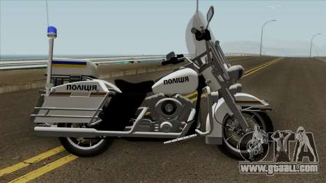 Harley-Davidson FLH 1200 Police of Ukraine for GTA San Andreas