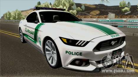 Ford Mustang GT 2015 Dubai Police RedBull Dubai for GTA San Andreas