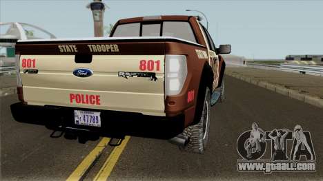 Ford F-150 Raptor 2016 Bone County Police for GTA San Andreas