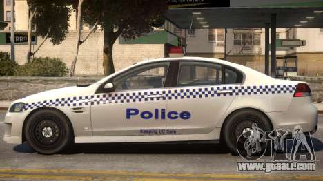 Holden Commodore Police for GTA 4