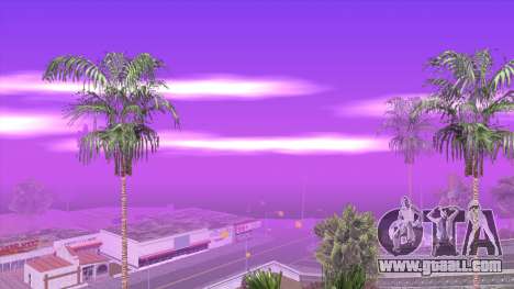 Purple Timecyc for GTA San Andreas