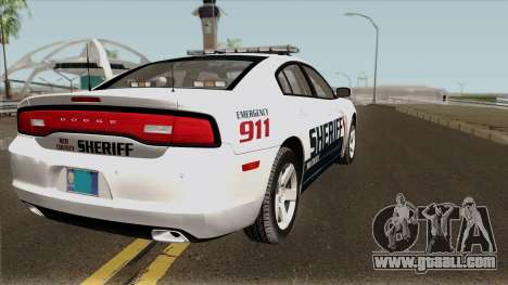 Dodge Charger Red County Sheriff Office 2013 for GTA San Andreas