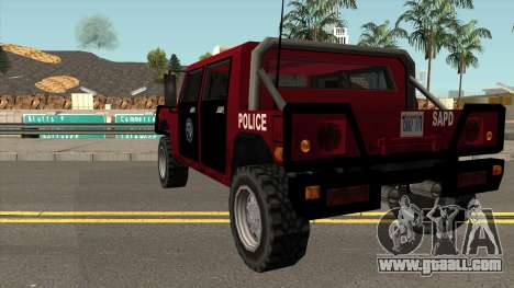 Patriot Police in the style of SA for GTA San Andreas