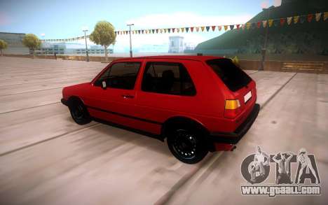 Volkswagen Golf 2 for GTA San Andreas