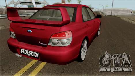 Subaru Impreza WRX STI 2004 for GTA San Andreas